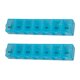 thumbnail image 1 of Pastillero portátil Injueey 2 piezas contenedor de viaje plástico reutilizable organizador Azul, 1 of 6