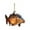 L, variant on UYUH Fish Shape Design Christmas Ornaments, 2D Hanging Decor for Christmas Tree and Car Rearview Mirror, Mini Fun Themed Holiday Party Decorations