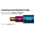 thumbnail image 3 of DisplayPort DP 1.4 Male to Male 8K 60Hz 2m/6.56ft, Black PrimeCables®, 3 of 8