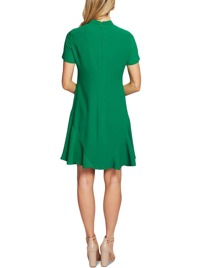 red linen dress midi Brylin Linen Midi Dress