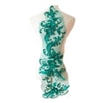 thumbnail image 1 of Qarigey Decoración del remiendo del applique del cordón para el vestido del cordón del applique del vestido de la ropa del funcionamiento Disfraces de disfraces Verde negruzco, 1 of 6