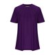 thumbnail image 4 of Fiudx Liquidación de Ahorros de Verano Top de Primavera/Verano de Manga Corta Informal de Moda con Cuello Redondo para Mujer, 4 of 4