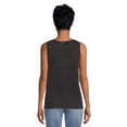 thumbnail image 3 of Time and Tru Women's Mineral Wash Tank Top, Sizes XS-XXXL, 3 of 5