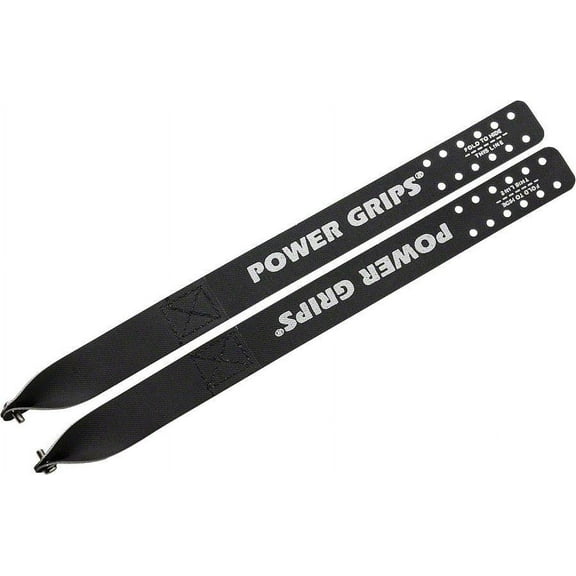 Power Grips Fixie Straps (375mm) with Hardware, Black