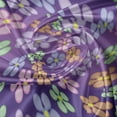 thumbnail image 5 of Ambesonne Floral Window Valance, Graphical Flower Elements, 54" X 18", Quartz and Multicolor, 5 of 5