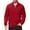 E3-Deep Red, variant on Homeyce Quarter Zip Sweatshirts for Men Stand Collar Long Sleeve Sweatshirts Lightweight Casual Active Pullover 1/4 Zip Solid Color Polo Sweater with Pocket,Turquoise L