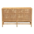 thumbnail image 5 of Baxton Studio Vivan Natural Brown Rattan and Mahogany Wood Storage Cabinet, 5 of 11