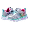 thumbnail image 5 of NEWMALL Girls Led Shoes Flashing Light Up Sneakers (12 Little Kid,Grey Multi), 5 of 7