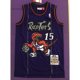 thumbnail image 1 of 1998-99 NBA Hombres Toronto Raptors # 15 Vince Carter Vintage Bordado jersey De Baloncesto Púrpura Dragónpangjing, 1 of 3