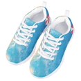 thumbnail image 3 of Pzuqiu Starfish Kids Walking Shoes Size 1 Girls Mesh Breathable Sneakers Lightweight Tennis Running Shoes Outdoor Sport Shoes, 3 of 5