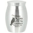 thumbnail image 1 of Urne Commémorative pour Cendres de Chien Boîte Crémeuse Mini Réservoir pour Oiseaux, 1 of 8