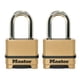 thumbnail image 1 of Cerradura de combinación Master Lock Gold Outdoor, paquete de 2 unidades, M175LFEC2, 1 of 4