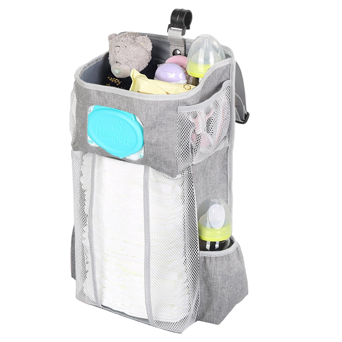 Hanging Diaper Caddy Nursery Organization Storage Bag for ...