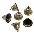 thumbnail image 3 of MasteelfCA 10pcs DIY Handmade Accessories 38mm Bronze Bell Copper Rattle Bell Party Decor Bell, 3 of 7