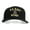 Black White, variant on US Navy Retired Embroidered Contrast Trucker Cap - Navy White OSFM