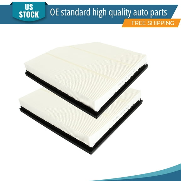 YXPCARS 2 x Engine Air Filter for Cadillac CT4 CT5 2020 2021 2022 2023 2024 2025, New Air Filter Replacement (CA12961)