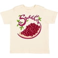 thumbnail image 3 of Inktastic Sweet Pomegranate Boys or Girls Toddler T-Shirt, 3 of 5