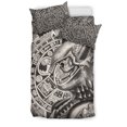 thumbnail image 1 of Mexico Aztec Skull Warrior Bedding Set RLT13, 1 of 6