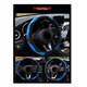 thumbnail image 3 of Funda Cubre Volante Deportivo Protector Antiderrapante Azul, 3 of 5