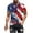 Red, variant on Funny Patriotic Tshirts for Men Trendy Print T-Shirts Short Sleeve Party Beach Tee Tops 4th of July T-Shirts Gray XL