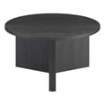 thumbnail image 1 of Henn&Hart 32" Round Engineered Wood Coffee Table in Charcoal Gray, 1 of 7