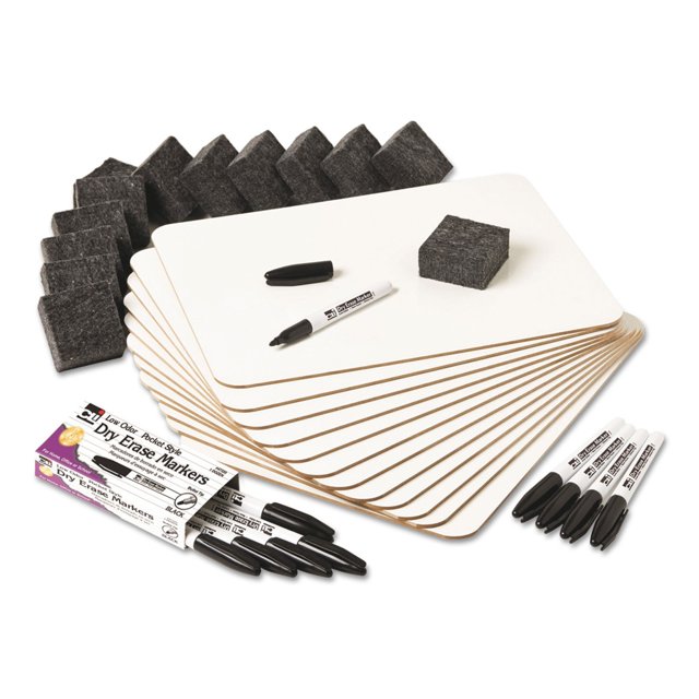 Paquete Charles Leonard de borrado en seco para Lapboard Class con accesorios