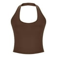 thumbnail image 6 of QUNYINEY Casual Tshirts Shirts for Women Muscle Square Neck Solid Sleeveless Shirts Slim Classic T-Shirt, 6 of 8