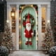 thumbnail image 5 of Uuiauoio Christmas Door Cover Festive Design Door Curtain, Holiday Party Decoration for Entryway and Wall Display, Seasonal Welcome Decor for Home and Gathering,Holiday Party Supplies, 5 of 8