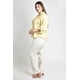thumbnail image 2 of Camisa de lino Roman Fashion /Tallas Extras, 5123 (Amarillo) amarillo 36, 2 of 6