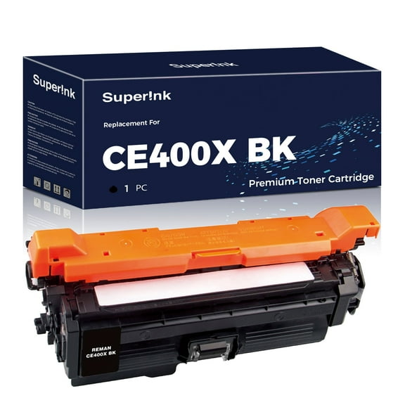 Compatible HP CE400X (HP 507X) Toner Cartridge Black By Superink