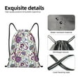 thumbnail image 4 of Sikiie Fairy Flower Drawstring Backpack Drawstring Bags, Draw String Back Bag for Sports, Gym, Travel, Swimming, Beach-Medium, 4 of 6