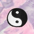 thumbnail image 2 of Dalix Yin Yang Embroidered Tie Dye Short Sleeve T-Shirt 2XL Purple, 2 of 5