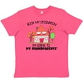 thumbnail image 3 of Inktastic Book My Reservation I'm Going to My Grandparents'- House Youth T-Shirt, 3 of 5
