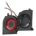 thumbnail image 2 of Ventilador de refrigeración CPU GPU de 4 pines, buena disipación de calor, ventilador de refrigeración para portátil para MSI Gs65 MS 16Q2 para 16q2 Cpu Cw para 16q2 Gpu Cw GPU, 2 of 8