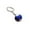 E, variant on Taurus Zodiac Sign Keychain Premium Glass Dome Key Ring with Astrology Symbol for Taurus Lovers, Gift for Astrology Enthusiasts
