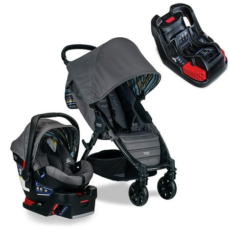 Britax Pathway & B-Safe 35 Travel System, Crew With Extra Base