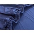 thumbnail image 4 of Funda elástica para sofá de 3 plazas con reposabrazos (azul marino, 3 plazas) ER, 4 of 5