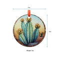 thumbnail image 5 of Cactus Stained Glass Suncatcher Window Hanging Decor, New House Decor, Flower Lover, Gift For Mom, Flower Ornament Cactus Windchimes, Stained Glass Ornament 2025, Holiday, 5 of 5