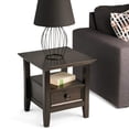 thumbnail image 2 of SIMPLIHOME Amherst Tables d'Extrémité, Brun Hickory, 2 of 2