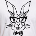 thumbnail image 3 of CafePress - Cute Hipster Easter Bunny T Shirt - Fitted T-Shirt, Vintage Fit Soft Cotton Tee, 3 of 4