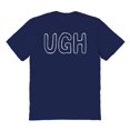 thumbnail image 1 of Ugh Humor Graphic Navy Men's Cotton T-Shirt, 1 of 1