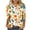Multicolor Plus Size Blouse for Women_f, variant on CYMMPU Tunic Tops 3/4 Sleeve Blouses for Women Dressy Casual Loose Fit Crew Neck Spring Tops Fall Fashion Shirts Floral Pattern Lightweight Basic T-Shirts Multicolor XXXXL