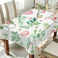 thumbnail image 5 of 60x60 Inch Tablecloth Polyester Square Tablecloth for Home Kitchen Dinner Decor Watercolor Pattern with Adorable Mice, 5 of 9