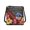 Marshall Islands Hibiscus, variant on HELLHERO Spacious Shoulder Bag for Outdoor Everyday, Durable Adjustable Shoulder Strap Ladies Shoulder Bag, Pumpkin Sunflower