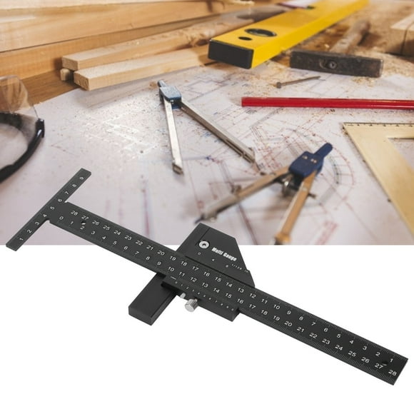 Carpentry Ruler, Woodworking Multifunctional Ruler Measuring Ruler Woodworking Tools Measuring Tools  For Woodworking For Carpentry For DIY