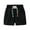 Black, variant on snilers Toddler Boy Girls Shorts Waffle Lightweight Athletic Running Shorts Elastic Waist Drawstring Summer Active 2-14Y
