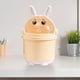 thumbnail image 4 of Desktop Trash Bin With Dusts Cover Cute Bunny Mini Trash Bin Household Miscellaneous Bin Papers Basket With Bag Easy To Clean, 4 of 6