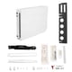 thumbnail image 2 of For Wii Full Case Cover Housing Shell with Buttons for NS-Wii B, 2 of 5