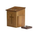 thumbnail image 1 of FixtureDisplays® Double Lock Comment Collection Suggestion Box Donation Charity Box Prayer Box Tithing 14920, 1 of 4