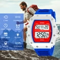 thumbnail image 3 of SKMEI Mens Digital Sports Watches Multifunctional 50M Waterproof LED Alarm Backlight Watch, 3 of 8